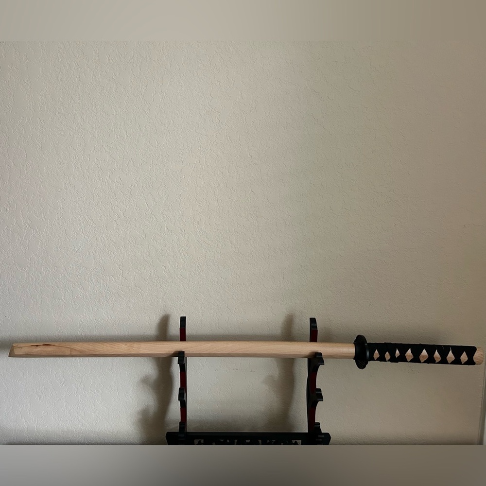 Wooden toy sword